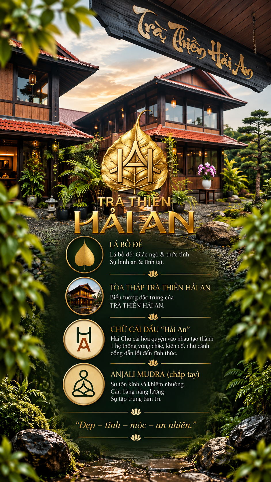 logo Trà Thiền Hải An